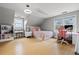 Comfortable bedroom with natural light, hardwood floors, and neutral colors at 2976 Wilsons Crossing Ct, Decatur, GA 30033