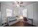 Bright bedroom featuring modern decor, a versatile layout, and a comfortable sleeping space at 1475 Elizabeth Ln, Atlanta, GA 30344