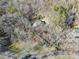Bird's-eye view of the house with ample space surrounded by dense trees, showcasing the property's privacy at 101 Bevil Ridge Se Rd, Emerson, GA 30137
