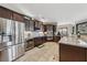 Contemporary kitchen features stainless appliances, granite countertops, and custom cabinetry for a sleek design at 101 Bevil Ridge Se Rd, Emerson, GA 30137