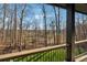 Scenic view from the porch, showcasing a lush backyard and natural landscape at 101 Bevil Ridge Se Rd, Emerson, GA 30137
