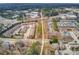 Overhead aerial view of a quiet residential community at 2275 W Village Se Ln, Smyrna, GA 30080