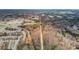 An aerial view of the townhomes with green area to the center of the image at 2275 W Village Se Ln, Smyrna, GA 30080