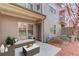 Staged back patio offering great outdoor space with ample seating at 2275 W Village Se Ln, Smyrna, GA 30080