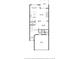 Layout showcasing the kitchen, living room, dining area, and garage on the first floor at 2275 W Village Se Ln, Smyrna, GA 30080