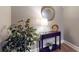 Entryway with side table and decor at 1580 Commerce Dr # A8, Decatur, GA 30030
