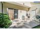 Cozy back patio with room for grilling, relaxing, and enjoying the outdoors at 2280 Whitestone Pl, Alpharetta, GA 30005
