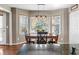 Cozy breakfast nook featuring a window seat and natural lighting at 90 Lakeside Dr, Hiram, GA 30141