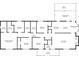 Home floor plan showing the layout of each room at 90 Lakeside Dr, Hiram, GA 30141
