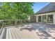 Large wooden deck with views of the yard, ideal for outdoor entertaining and relaxation at 140 Grosvenor Pl, Atlanta, GA 30328