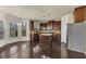 Spacious kitchen with stainless steel appliances and granite countertops at 3777 Shady Maple Dr, Lithonia, GA 30038