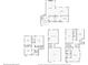 A combined floor plan showcasing floors 1, 2, 3 and the basement at 3902 Sheldon Ne Dr, Atlanta, GA 30342