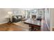 Comfortable living room with a fireplace and windows allowing lots of natural light at 3902 Sheldon Ne Dr, Atlanta, GA 30342