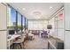A communal lounge area offers residents a place to unwind and socialize at 2828 Peachtree Nw Rd # 1002, Atlanta, GA 30305
