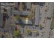 Aerial plat overview highlighting the home with parking at 5629 Kingsport Dr # 11, Atlanta, GA 30342