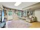 Finished basement featuring recessed lighting and comfortable seating arrangement at 2819 Saddlebrook Nw Way, Marietta, GA 30064