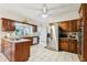 Bright kitchen with a central island, stainless steel appliances, and lots of cabinetry at 2819 Saddlebrook Nw Way, Marietta, GA 30064