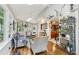 Cozy sunroom with vaulted ceilings, skylights, and an abundance of natural light at 2819 Saddlebrook Nw Way, Marietta, GA 30064