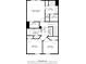 Upstairs floor plan featuring a primary bedroom, two bathrooms, two bedrooms, a hall, laundry and two walk in closets at 1053 Knoxboro Ln, Woodstock, GA 30188