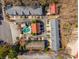 Overhead view of a residential complex with a pool and mature trees at 380 Grant Se Cir # 110, Atlanta, GA 30315