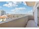 Balcony view with scenic views of the city at 2161 Peachtree Ne Rd # 405, Atlanta, GA 30309