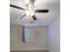 Bright bedroom with ceiling fan and window at 300 Johnson Ferry Ne Rd # B113, Atlanta, GA 30328