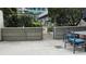 Outdoor patio with seating and a view of the neighborhood at 943 Peachtree Ne St # 704, Atlanta, GA 30309