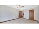 Bedroom boasts wood floors, a ceiling fan and two closets at 2520 Waterford Park Dr, Lawrenceville, GA 30044