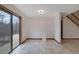 Spacious Dining Room with deck access, tile floors, and natural light at 2520 Waterford Park Dr, Lawrenceville, GA 30044