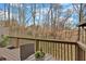Enjoy the backyard views from this spacious deck, perfect for outdoor relaxation and entertainment at 4144 D Youville Trce, Atlanta, GA 30341