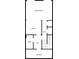 Basement floor plan featuring a bonus room, office, bath, halls, storage area, and stairs at 4144 D Youville Trce, Atlanta, GA 30341