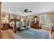 The primary bedroom retreat with sitting area and a luxurious ensuite bathroom provides the perfect escape at 4144 D Youville Trce, Atlanta, GA 30341