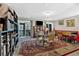 Recreation room featuring large windows and a glass table with seating at 4144 D Youville Trce, Atlanta, GA 30341