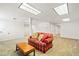 Spacious finished basement featuring a neutral carpet, recessed lights, and ample space at 444 Pineview Dr, Canton, GA 30114