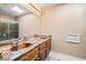 Bathroom featuring double sinks, and vanity with decorative countertop at 444 Pineview Dr, Canton, GA 30114