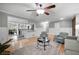 Inviting living room with hardwood floors and an open-concept layout to the kitchen at 244 Sherbrook Nw Ct, Marietta, GA 30064