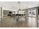 Community room with a large table, TV, and outside access at 58 Canton St # 302, Alpharetta, GA 30009