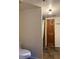 Bathroom featuring updated vanity, slate tile and modern fixtures at 184 Sw Walker Street # E, Atlanta, GA 30313