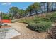 Lush backyard with privacy fence, manicured landscaping, and an inviting space for outdoor enjoyment at 3600 Elkhorn Nw Ct, Duluth, GA 30096