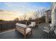 Beautiful outdoor deck with outdoor seating to enjoy views and great sunsets at 4349 Highborne Ne Dr, Marietta, GA 30066