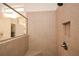 Contemporary bathroom features a shower with tile surround and built in niche at 505 Appalachian Woods Dr, Canton, GA 30114