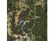 Aerial view of neighborhood showcasing lot, trees and location at 8395 Atlanta Newnan Rd, Chattahoochee Hills, GA 30268