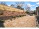 Lush backyard features landscaping, a privacy fence, hardscape accents, and an entertaining area at 13029 Dartmore Ave, Alpharetta, GA 30005