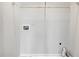Bright laundry room with metal shelf, and hookups for washer and dryer at 2399 Coach Way, Jonesboro, GA 30236