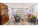 Cozy living room featuring hardwood floors, stylish furniture, and natural light, perfect for relaxation and entertaining at 135 E Hill St # 24, Decatur, GA 30030