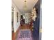 Inviting front entrance featuring hardwood floors and a decorative rug at 2392 Ivy Mountain Dr, Snellville, GA 30078