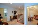 Hallway with carpet, trim, neutral walls, and doorways to other rooms at 2392 Ivy Mountain Dr, Snellville, GA 30078