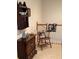Cozy sitting area with wooden furnishings and decor at 2392 Ivy Mountain Dr, Snellville, GA 30078
