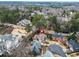 Aerial view of the home's location with surrounding houses and wooded areas, perfect for privacy at 2431 Valhalla Ne Dr, Atlanta, GA 30345