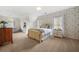 Charming bedroom with butterfly wallpaper, large windows and decorative touches at 2431 Valhalla Ne Dr, Atlanta, GA 30345